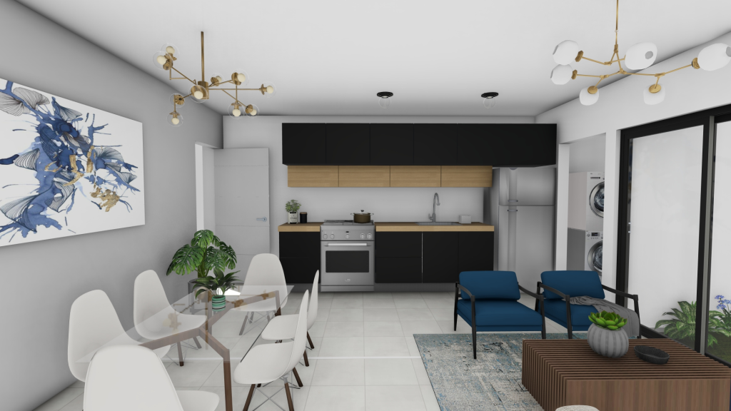 Apartamento A cocina