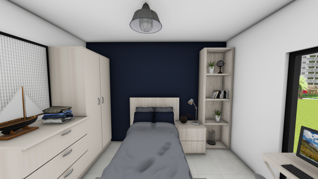 Apartamento D dormitorio 3