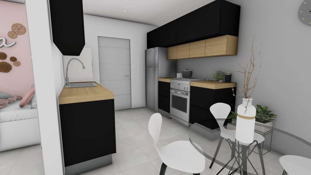 Apartamento C cocina