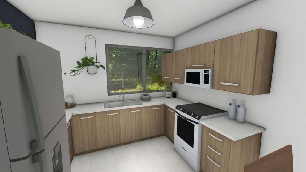 Apartamento M cocina