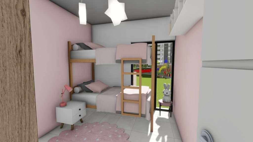Apartamento E dormitorio secundario